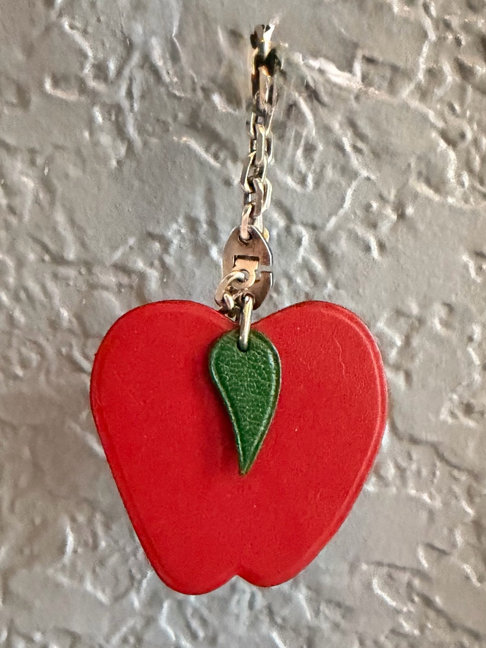 HERMES Hermes Keychain Bag Charm Fruit Apple Seasonal Men Women Red 20499999 - Picture 13 of 16